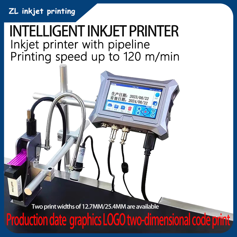 Commercial Printing And Graphics - 12.7MM/25.4MM akıllı çevrimiçi mürekkep püskürtmeli yazıcı