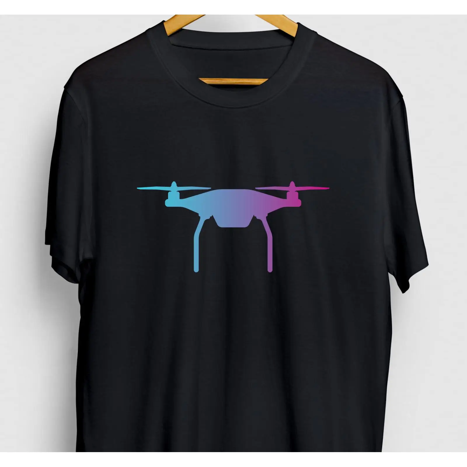 Commercial Printing And Graphics - Ticari Drone Komik Pilot Tişörtü Vaporvawe