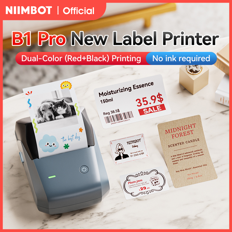 Commercial Printing Dpi - Niimbot B1 Pro Etiket Yazıcısı 300