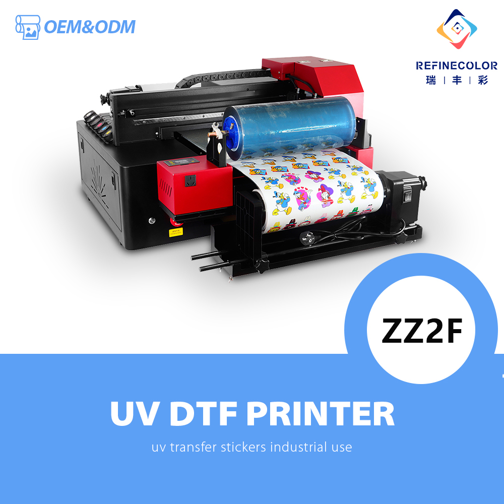 Commercial Dtf Printing - Refinecolor A3+ Endüstriyel UV DTF Yazıcı