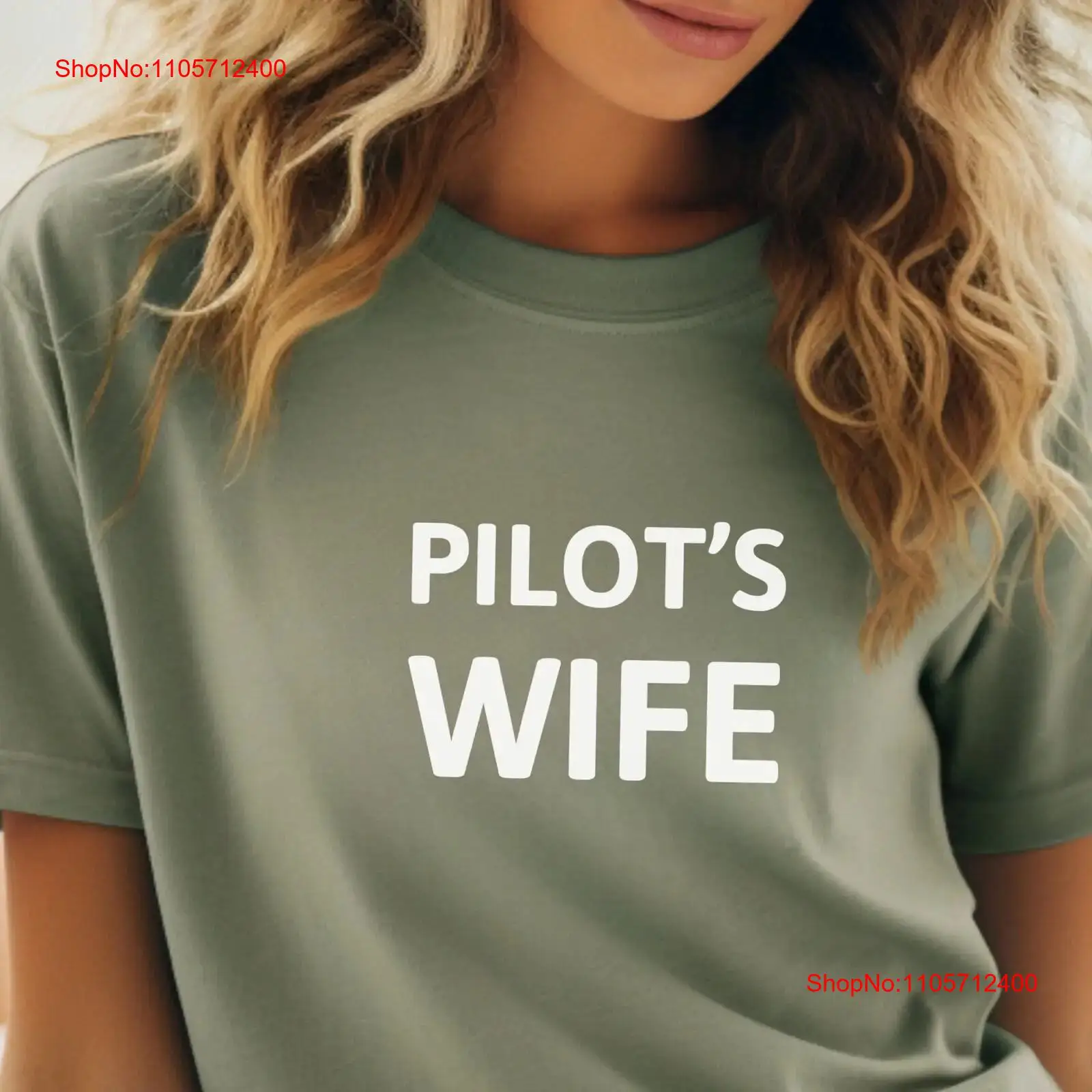 Commercial Printing And Graphics - Pilotun Karısı Komik Tişört Havacılık Pilotu