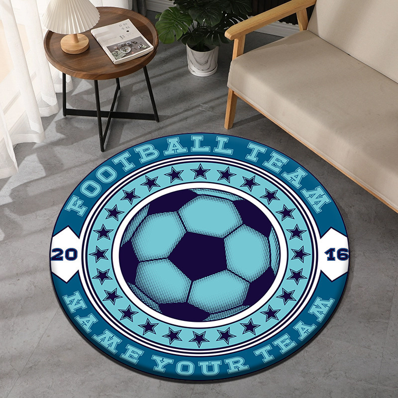Futbol Temalı Yuvarlak Halı Sp - Commercial Printing Format incelemesi ve fiyatı