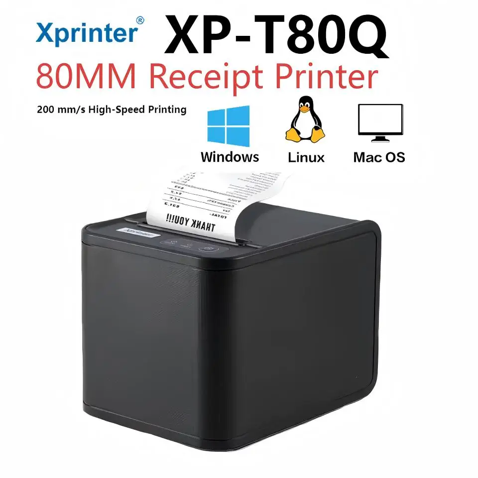 XP-T80 Restoran Termal Fiş Yaz - Commercial Printing Dpi incelemesi ve fiyatı